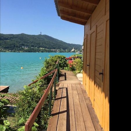 Pörtschach am WörtherseeSeehaus Hochauer Direkter Seezugang Woertherseeアパートメント エクステリア 写真