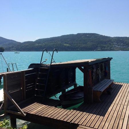 Pörtschach am WörtherseeSeehaus Hochauer Direkter Seezugang Woertherseeアパートメント エクステリア 写真