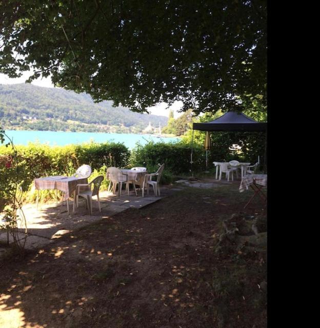 Pörtschach am WörtherseeSeehaus Hochauer Direkter Seezugang Woertherseeアパートメント エクステリア 写真